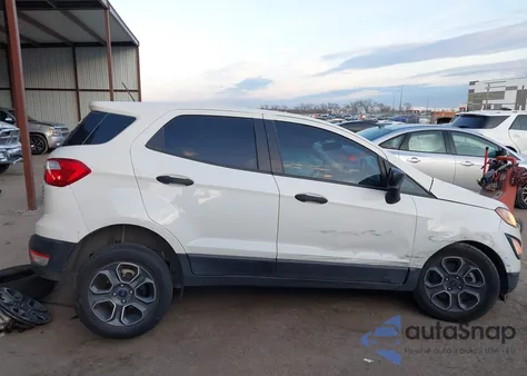 2018 Ford Ecosport S from USA, damaged, VIN MAJ3P1RE0JC222413